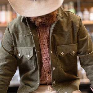 Jack Of Diamonds- Men's Fatigue Corduroy Jacket