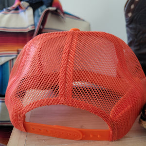 Ball Cap- Hola (orange)