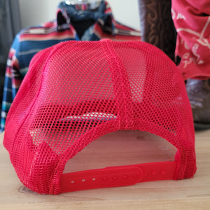 Ball Cap- Howdy (red)