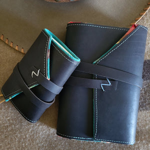Pocket Journal- Leather with refillable inserts