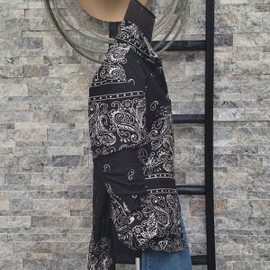 Shirt- Black Bandana