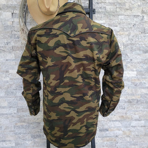 Camo Roper- Men's Long Sleeve Western Shirt