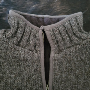 Sweater- Men's Handknit Santa Fe Cardigan (Dust)