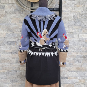 Cardigan- Sunrise Cowgirl Fringed Wrap
