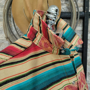 Jack of All Trades- Southwest Serape Shirt Jacket