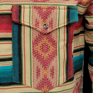 Jack of All Trades- Southwest Serape Shirt Jacket