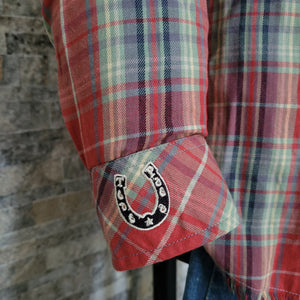Shirt- Women's Destroyed Flannel Western