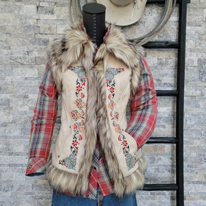 Vest- Women's Chateau Embroidered