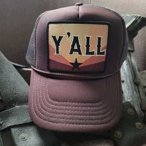 Ball Cap- Y'all (Hickory)