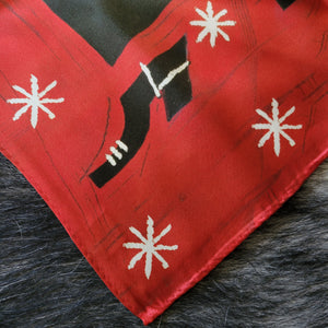 Range Bandana- Jon Flaming Two Cowgirls