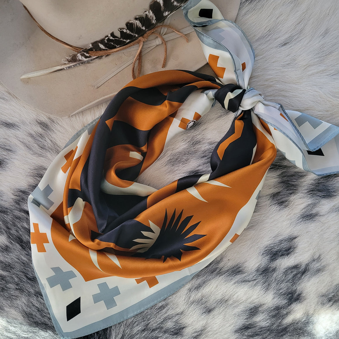 Range Bandana- Jon Flaming West Texas Buck