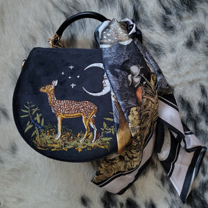 Bag-Velvet Magical Forest