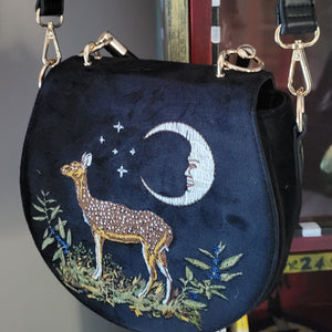 Bag-Velvet Magical Forest
