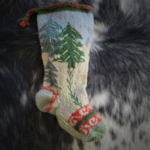Holiday Stocking- Handknit