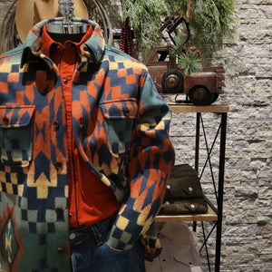 Shirt Jac- SPECIAL PURCHASE Men's Polar Fleece Western Blanket