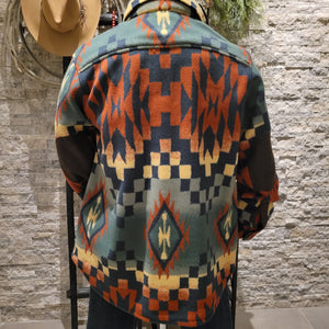 Shirt Jac- SPECIAL PURCHASE Men's Polar Fleece Western Blanket