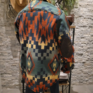 Shirt Jac- SPECIAL PURCHASE Men's Polar Fleece Western Blanket