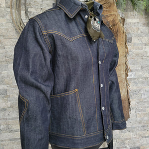 The Maverick- Men's Selvedge Denim Jacket