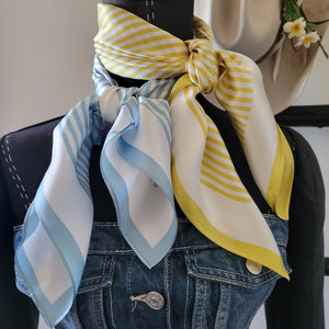 Bandana- Silk Stripe