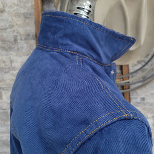 Jack Of Diamonds- Men's Sapphire Corduroy Jacket