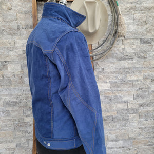 Jack Of Diamonds- Men's Sapphire Corduroy Jacket