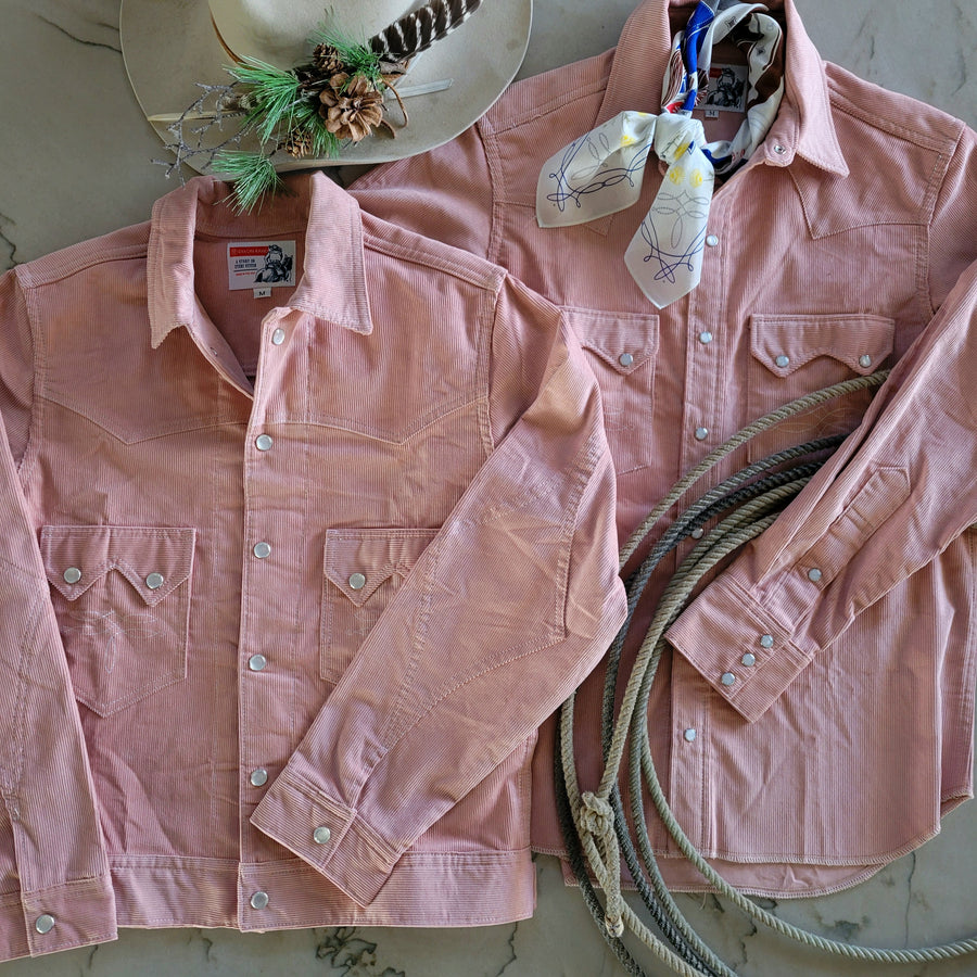 Jack Of Diamonds- Desert Rose Corduroy Jacket