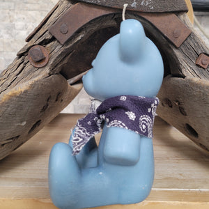 Candle- Levi Teddy Bear