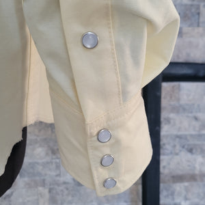 The Cattleman- Men's Yellow Oxford Western Shirt