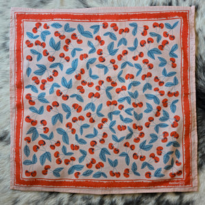 Bandana- Tossed Cherries