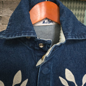 Duster- Field Bloom Chainstitched Denim (sz.S)