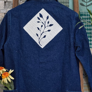 Duster- Field Bloom Chainstitched Denim (sz.S)