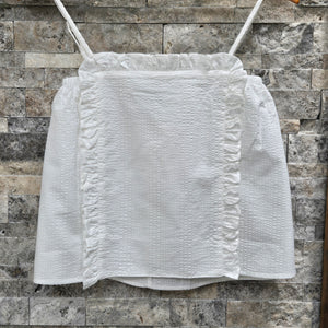 Camisole- Seersucker Ruffle