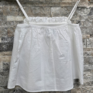 Camisole- Seersucker Ruffle