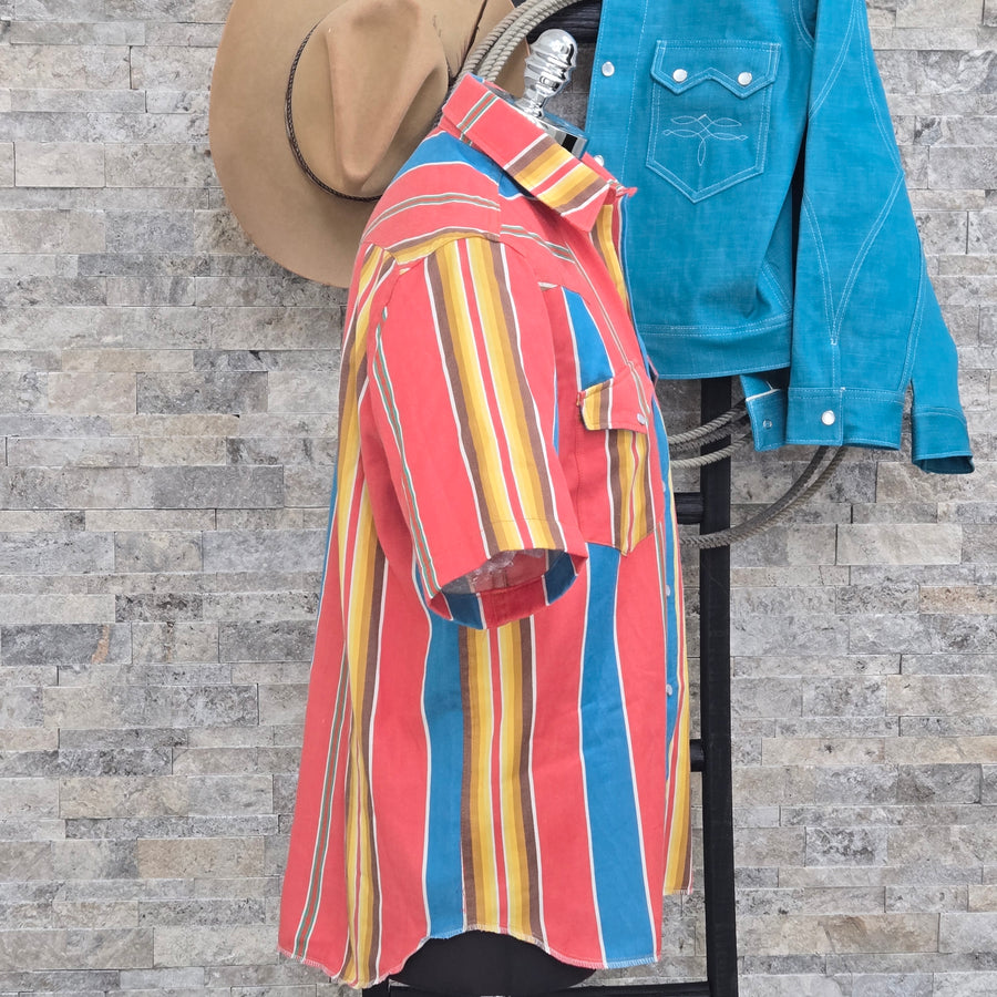Retro Sunrise- LIMITED EDITION Short Sleeve Stripe