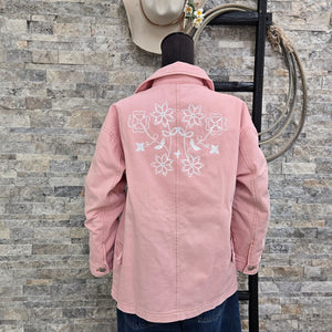 Gardner's Jacket- Chainstitched Field Bloom