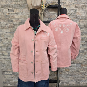 Gardner's Jacket- Chainstitched Field Bloom