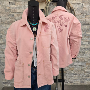 Gardner's Jacket- Chainstitched Field Bloom