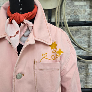 Gardner's Jacket- Chainstitched Field Bloom