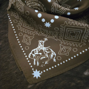 Range Bandana- Bandito Silk (Tobacco)