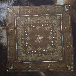 Range Bandana- Bandito Silk (Tobacco)