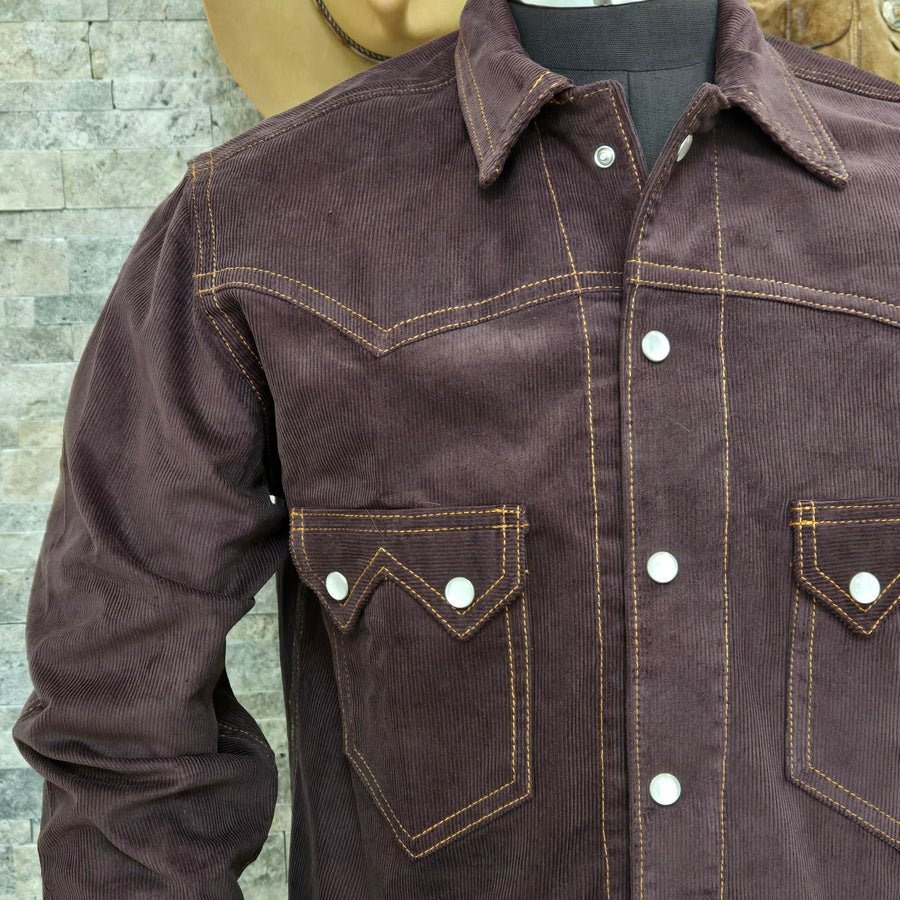 Jack Of Diamonds- Men's Espresso Corduroy Jacket