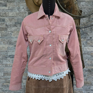 Queen Of Diamonds- Women's Desert Rose Corduroy Jacket