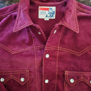 Jack Of Diamonds- Men's Oxblood Corduroy Jacket