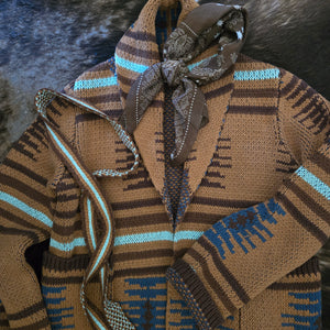 Cardigan- Wrap Harvest Knit