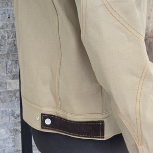Trail Boss- Men's Tan Denim/Corduroy Jacket