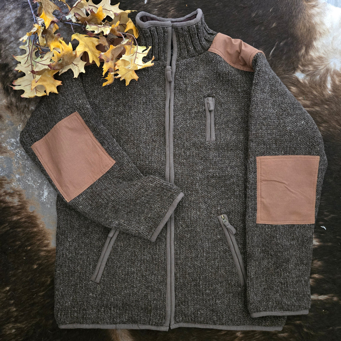 Sweater- Men's Handknit Heritage Cardigan