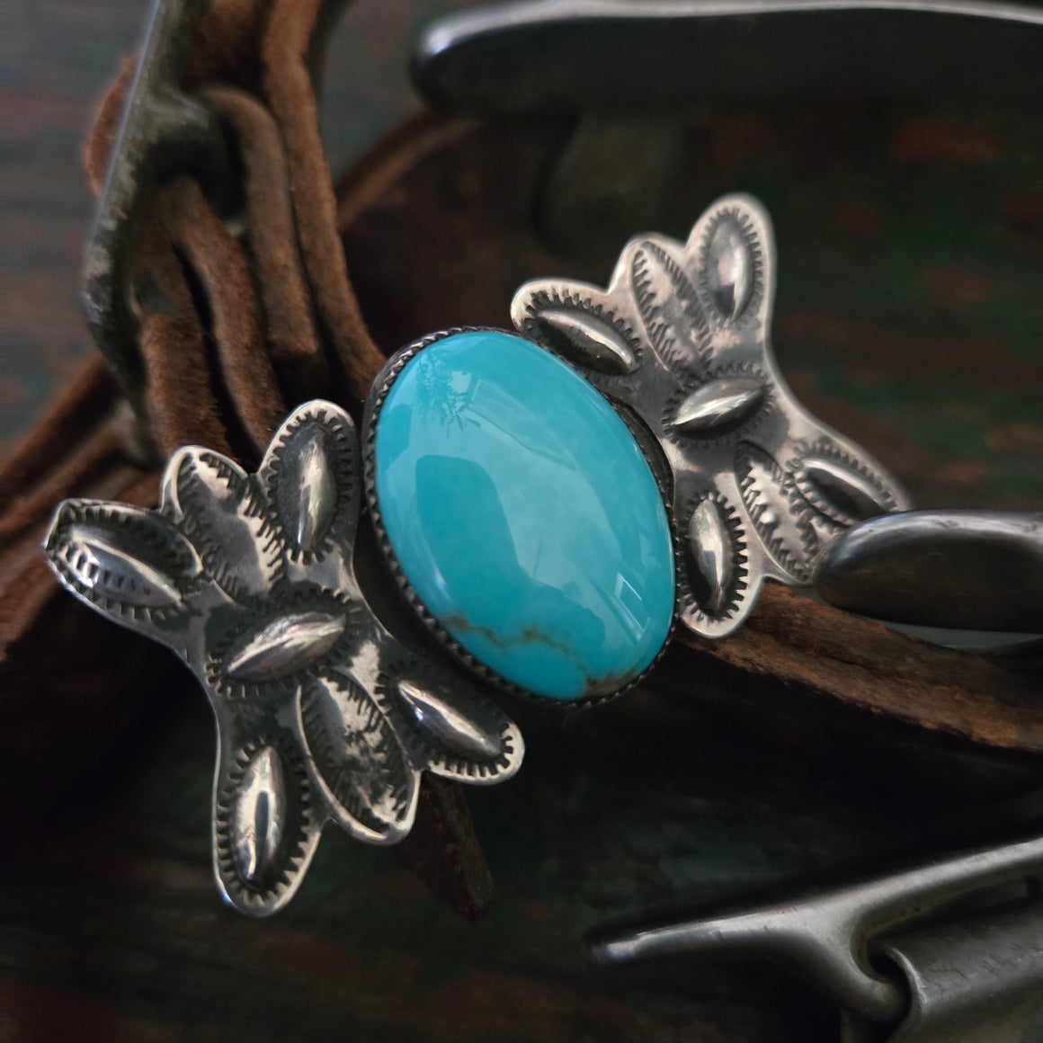 Pin- Statement Butterfly/Turquoise