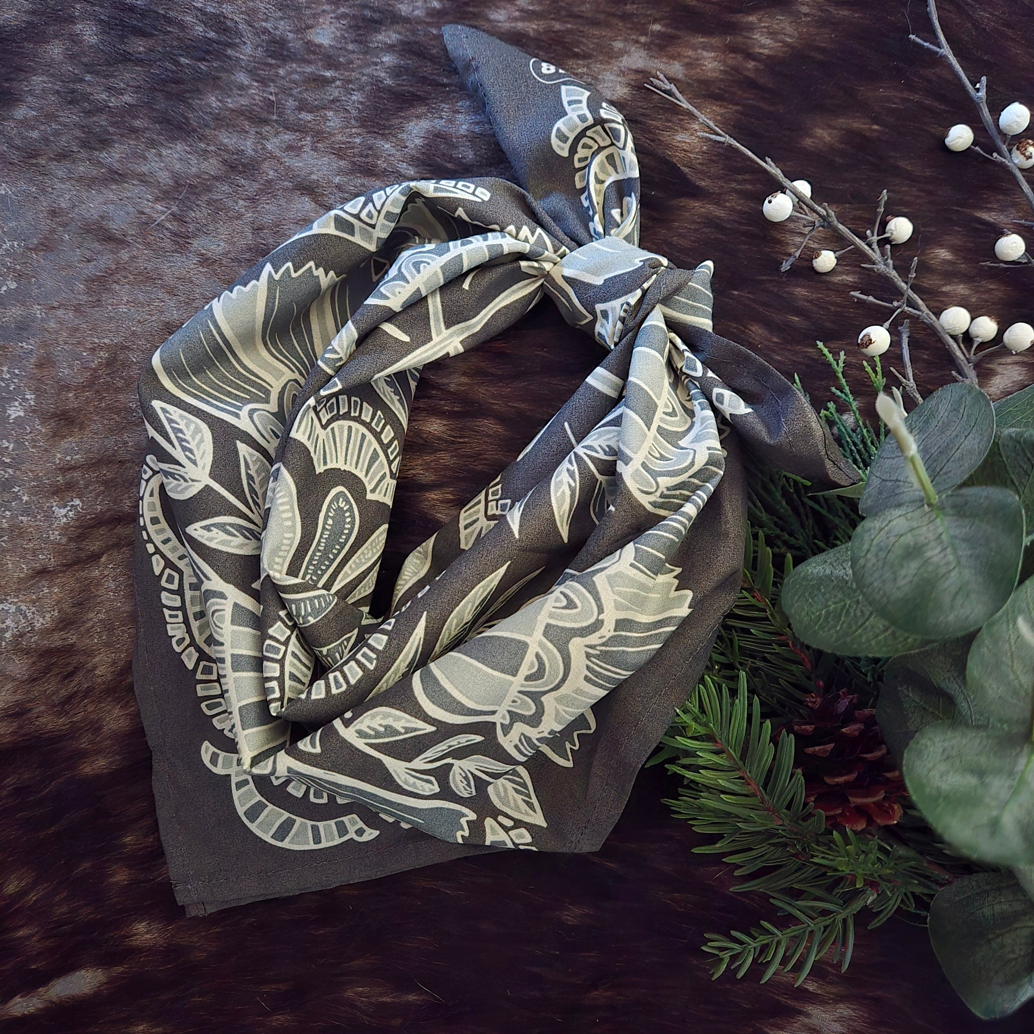 Bandana- Winter Floral