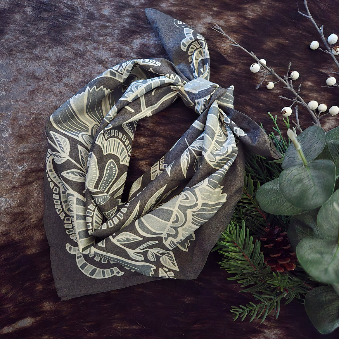 Bandana- Winter Floral