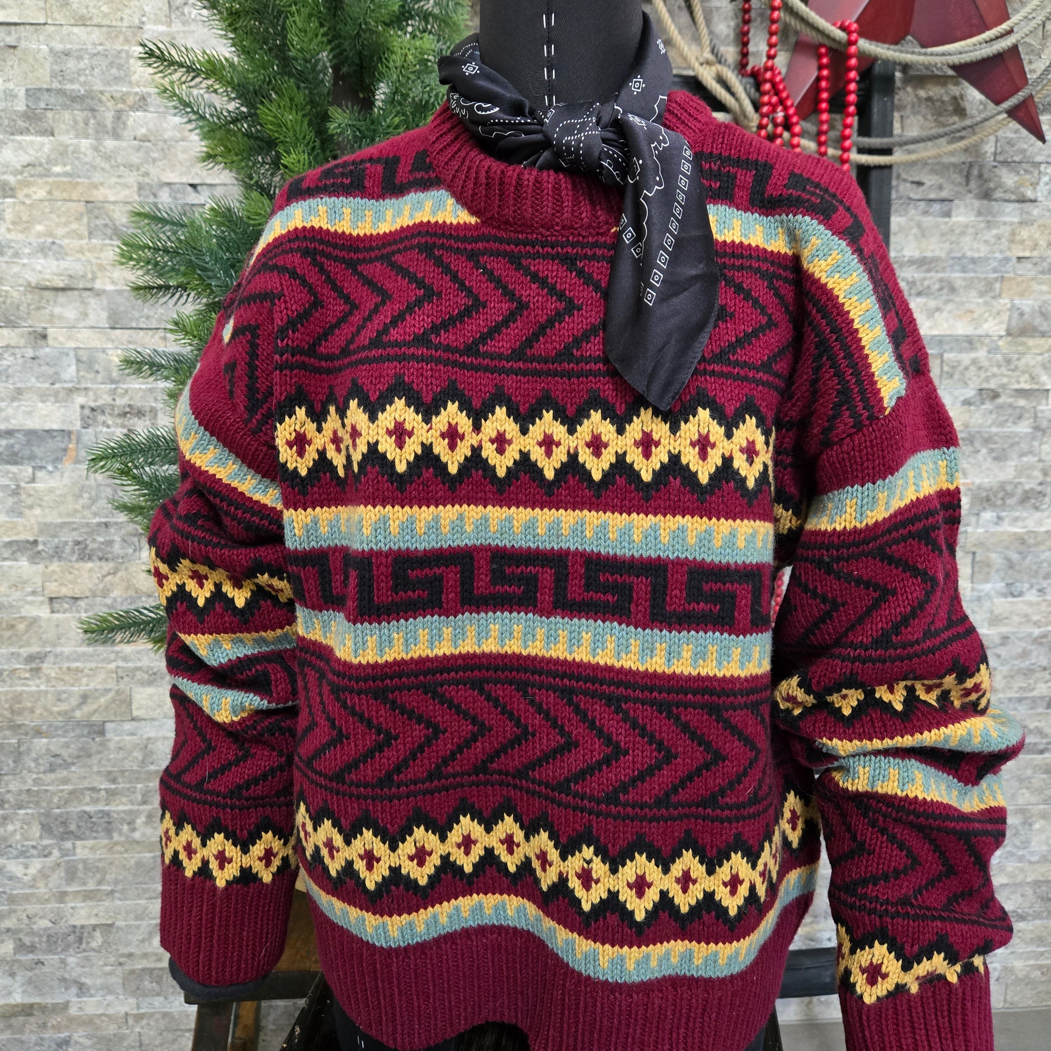 Pullover- Fairisle Crewneck